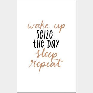 seize the day Posters and Art